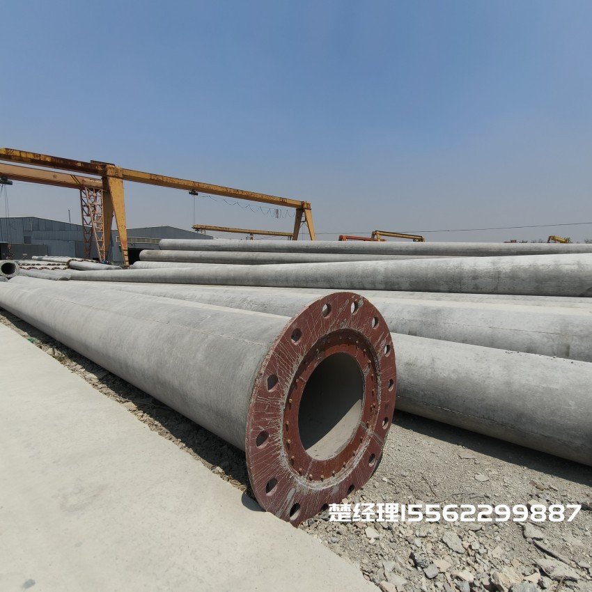 杨陵12米无拉线电杆